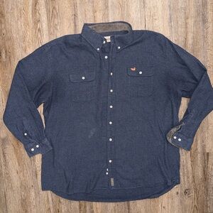 Southern Marsh • Blue Flannel Shirt